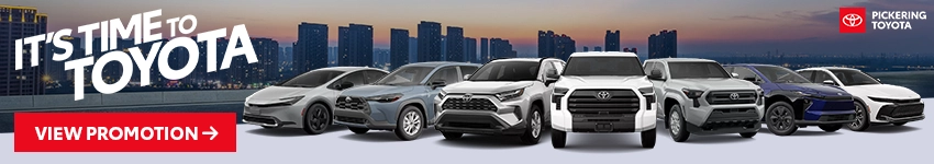 It's Time to Toyota - Pickering Toyota