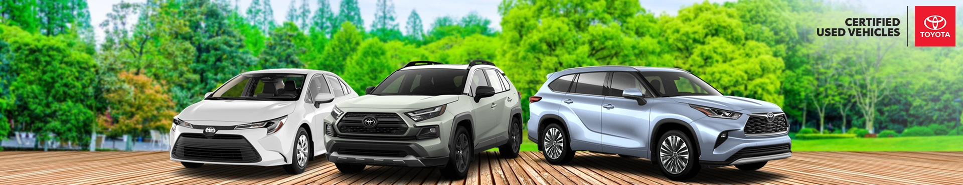 Toyota certified pre-owned vehicles