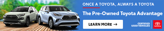 Certified Used Vehicles The Pre-Owned Toyota Advantage