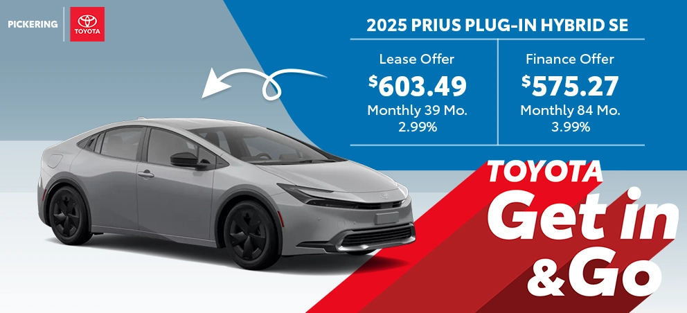 Get in & Go Event 2025 Toyota Prius Plug-in Hybrid SE @ Pickering Toyota