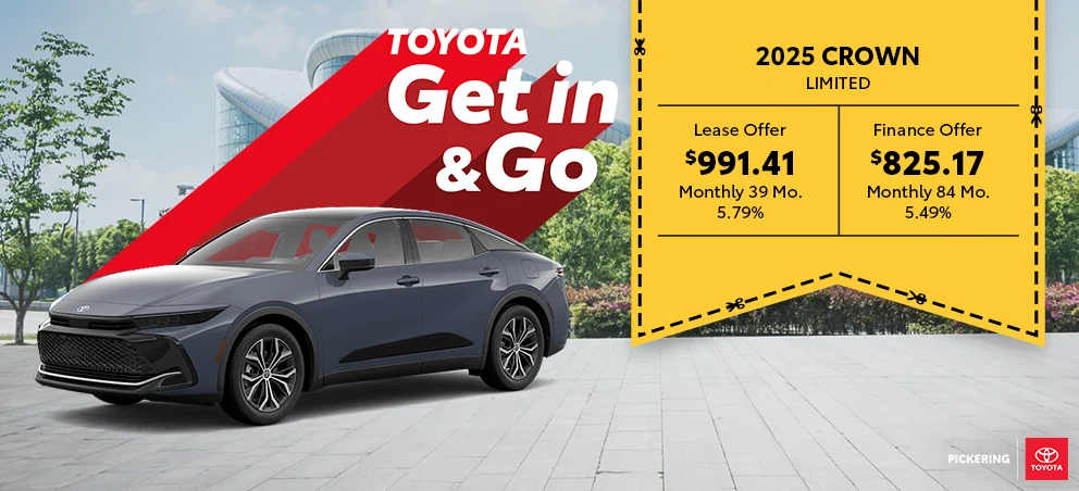 Get in & Go Event 2025 Toyota Crown Limited @ Pickering Toyota
