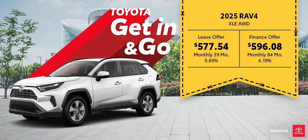 Get in & Go Event 2025 Toyota RAV4 XLE @ Pickering Toyota