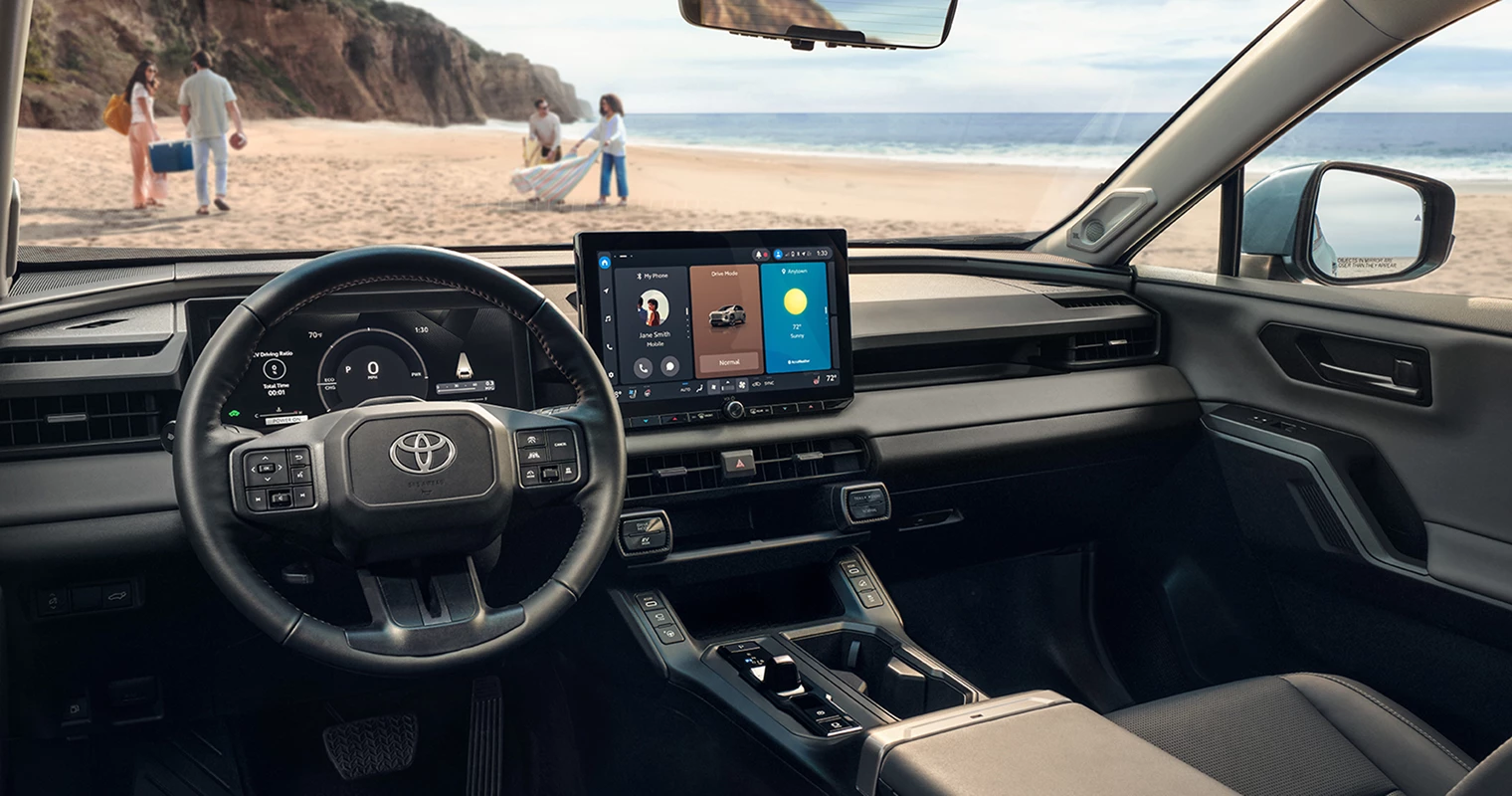 Interior of 2026 Toyota RAV4