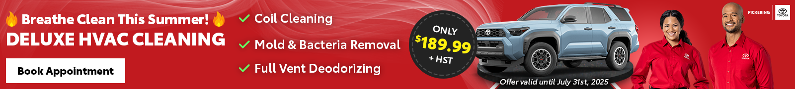 Deluxe HVAC Cleaning — Summer Special